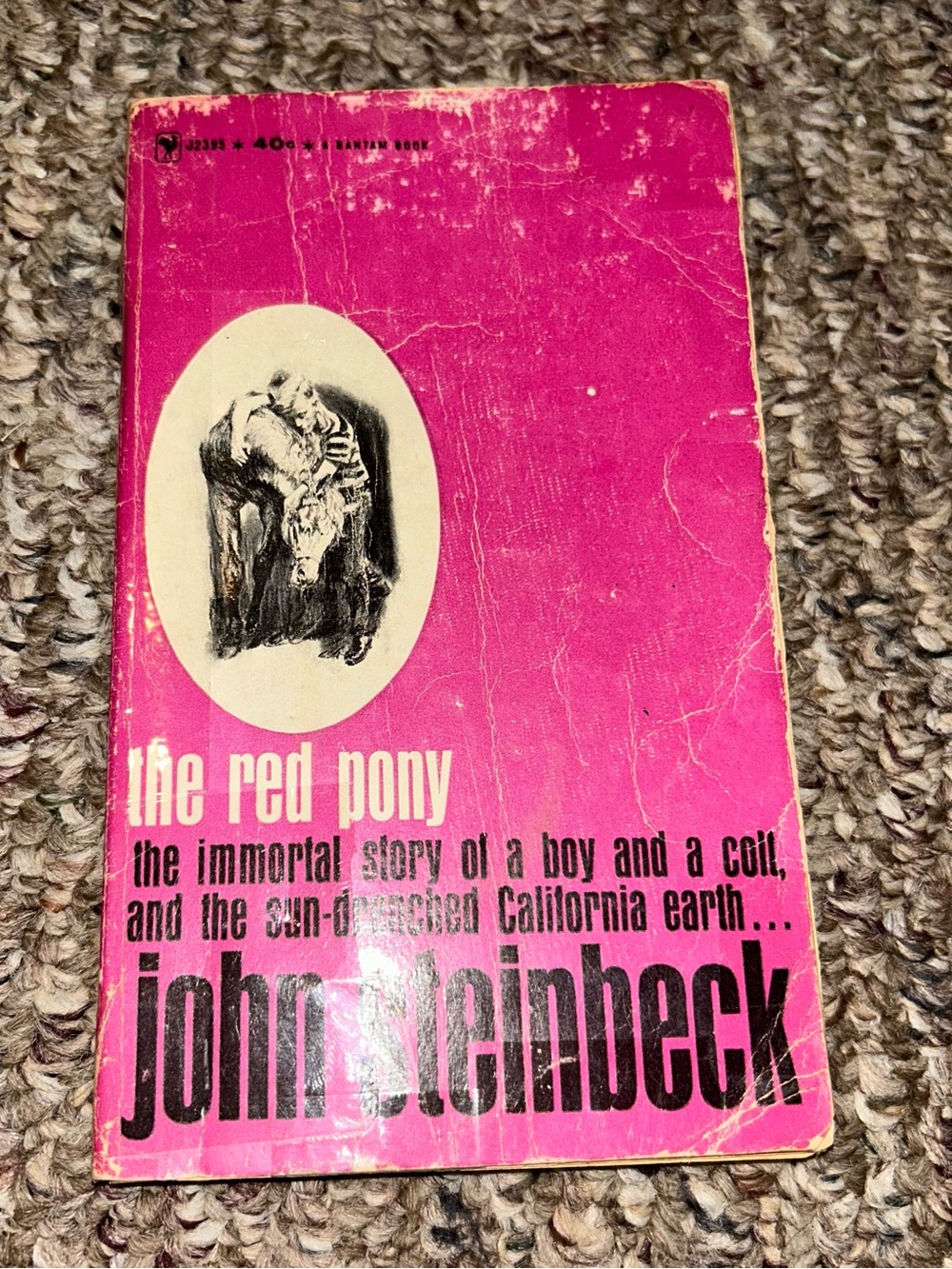The Red Pony By John Steinbeck, Paperback, 1955